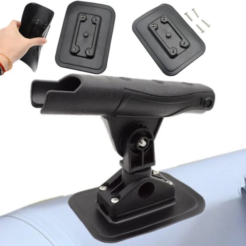 Fishing Rod Holder - 1 Set Aufblasbares Boot Angelrutenhalterung Fixierbasis