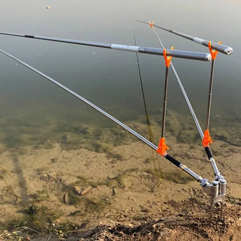 Fishing Rod Case - Verstellbarer Angelrutenhalter für den Boden, Stuhlbox,
