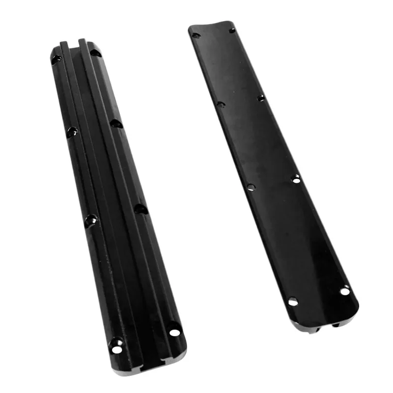 Fishing Rod Rack - Kajak-Schienen, Aluminium-Montagesystem, 11,8 Zoll, Kanu-Hardware, Angelrutenständer