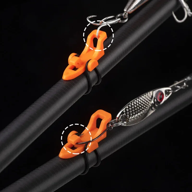 Fishing Rod Travel - 10-40 SET Angelhakenhalter Köderhalter mit 3