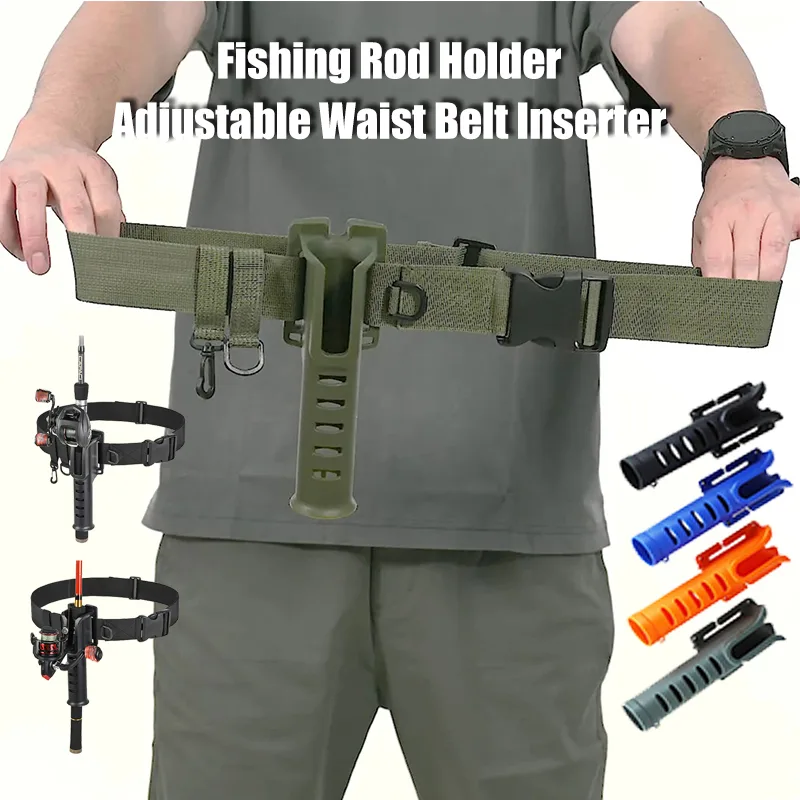 Fishing Rod Spinning - Hängende Angel gürtel halter verstellbare Wat