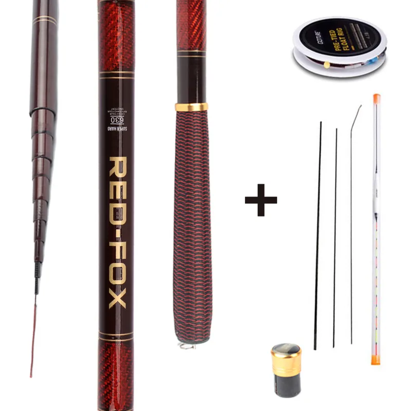 Fishing Rod Tip Replacement - Goture Carbon Fiber Teleskop Angelrute Kit