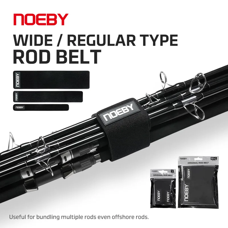 Fishing Rod Casting - NOEBY Angelruten-Gurt Breiter Schutzgürtel Anti-Reibungs-Rutenwickel für