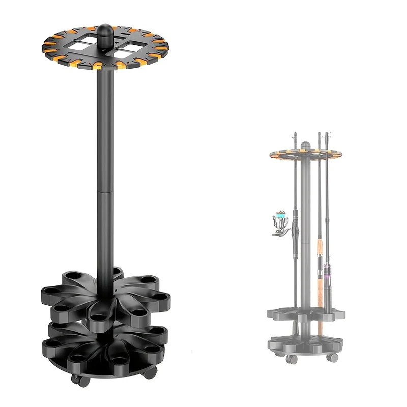 Fishing Rod Rack - Angelrutenhalter für die Garage, 360 Grad