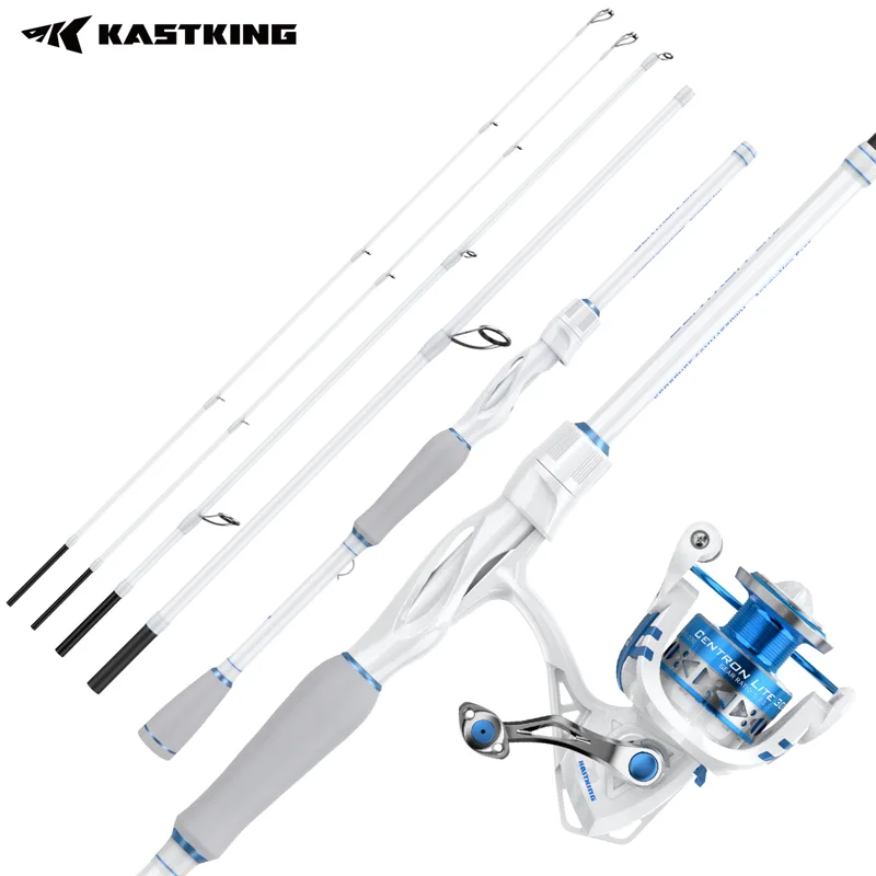 Fishing Rod Combo - KastKing Centron Lite Reise-Spinnruten-Set, Packbare Spinnruten-Kombos,