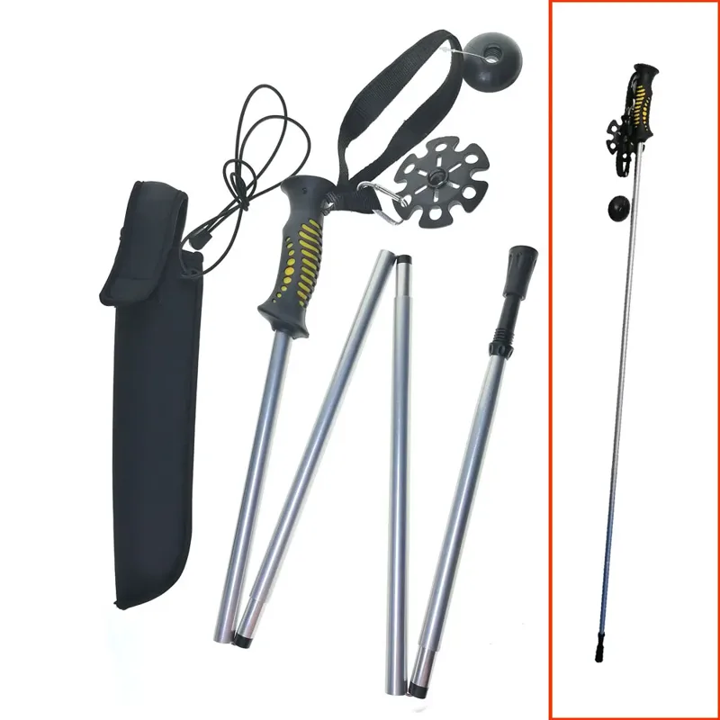 Fishing Rod Fly - 139cm Klapp Alumimum Waten Mitarbeiter Licht