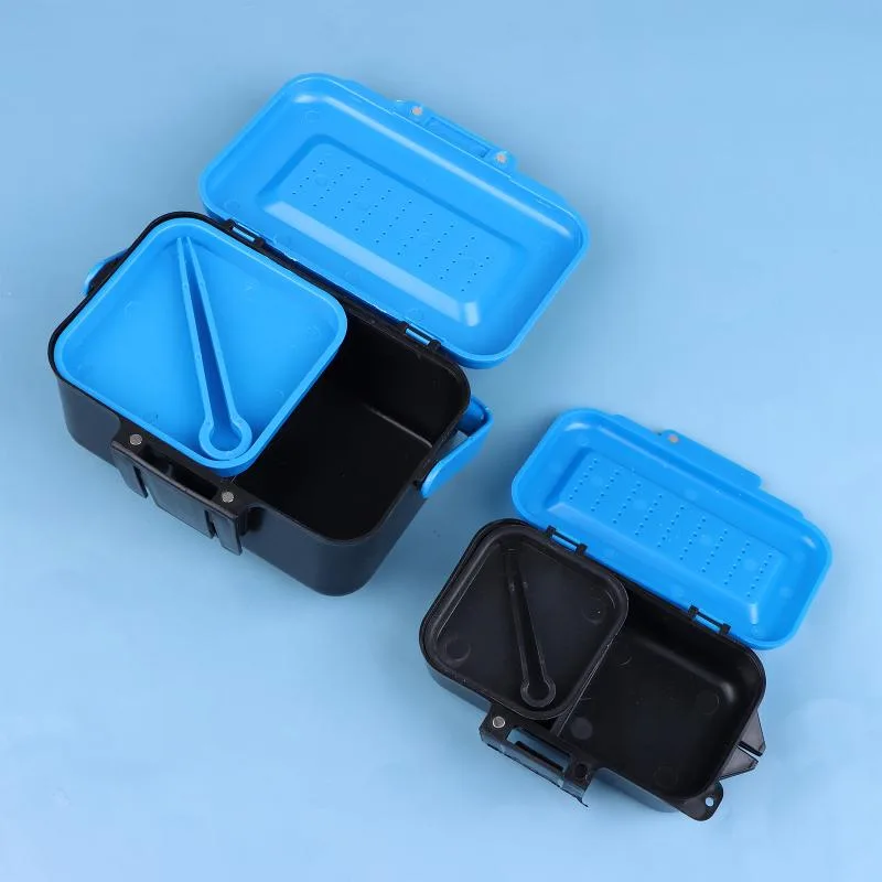Fishing Rod Case - Tragbare Angelköderbox für lebende Köder, Haken