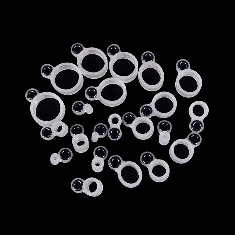 Fishing Rod Tip Replacement - 14 Stück Angelrute Draht ring Silikon