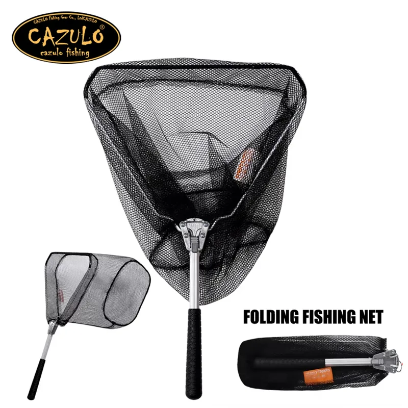 Fishing Rod Fly - CAZULO Zusammenklappbare, praktische Angelrute, ultraleichtes fliegendes