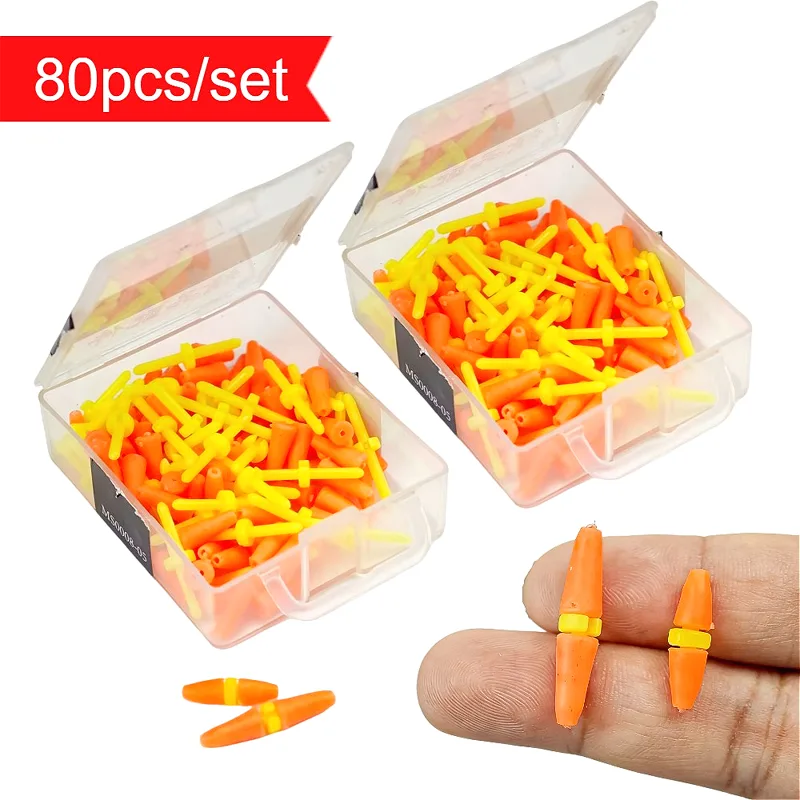 Fishing Rod Casting - 80-teiliges Set Anti-Wind-Angelstopper für Rock Sea