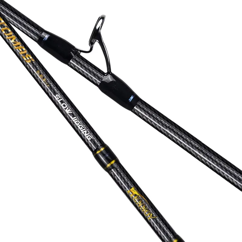 Fishing Rod Casting - Großhandel Hochkarbon Slow Jigging Angelrute 2-teilig