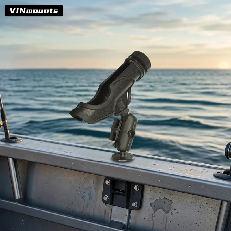 Fishing Rod Holder - VIN befreit Ihre Hände. Angelrutenhalter mit