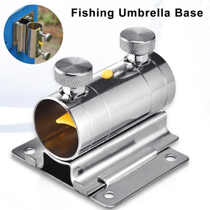 Fishing Rod Case - Verstellbarer Angelbox-Schirmständer mit Edelstahlrahmen und Doppel-Schraubknöpfen