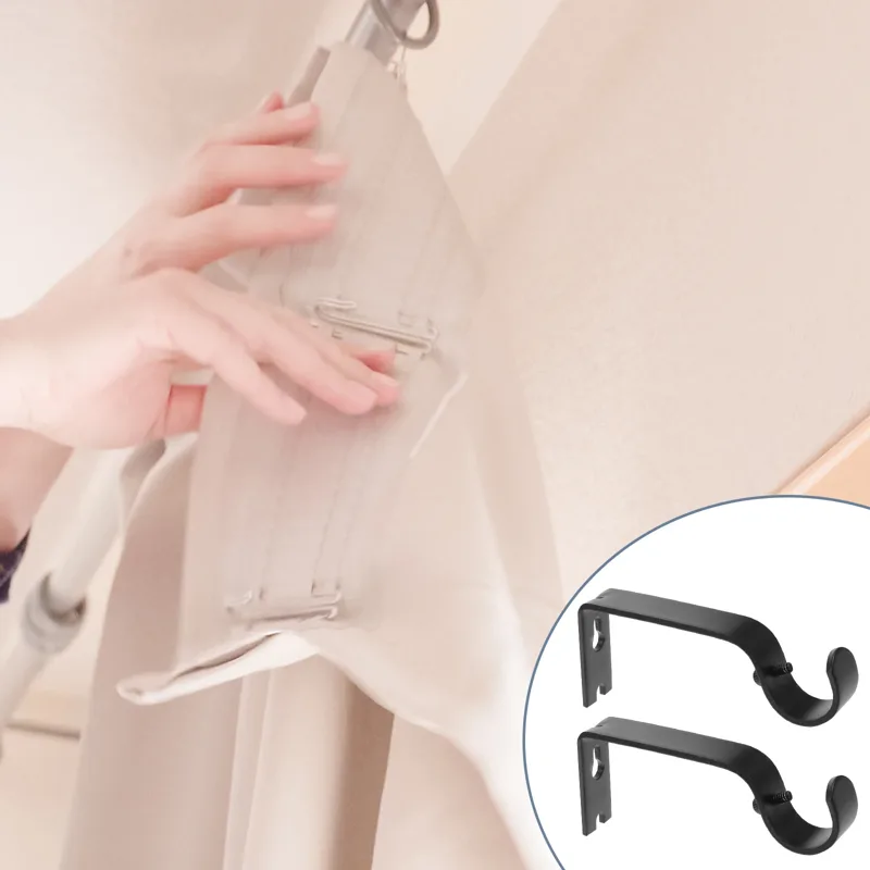Fishing Rod Holder - 2 stücke Vorhang Stange Klammern Kits