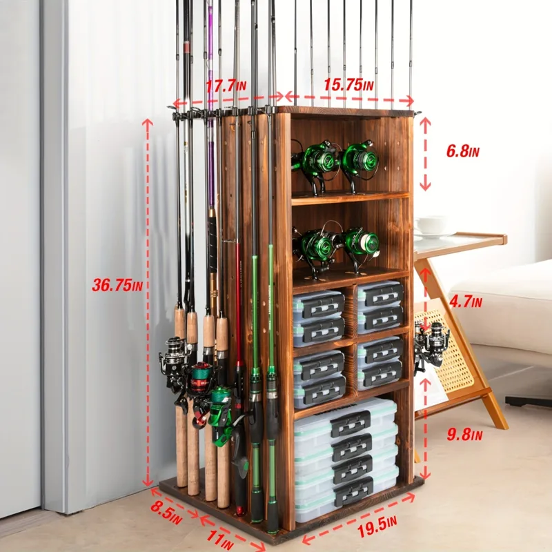Angelrutenhalter für die Garag – Fishing Rod Rack Bewertung und Preis