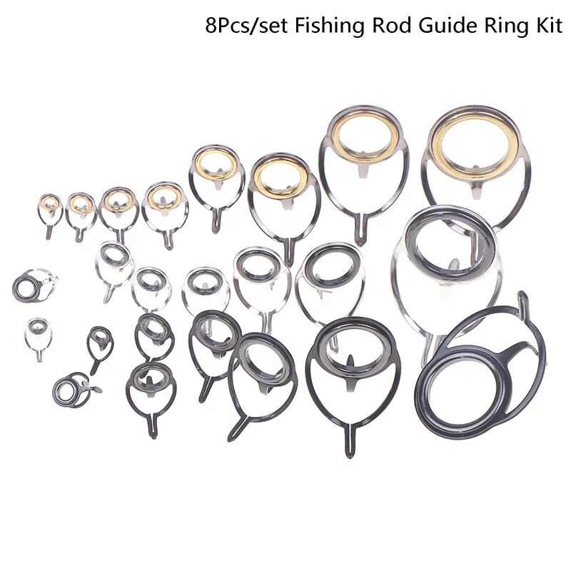 8Pcs Angelgerät Edelstahl Repa – Fishing Rod Building Kit Bewertung und Preis