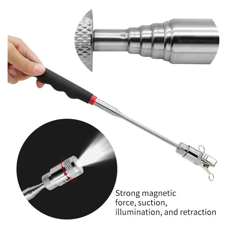 Teleskop-Magnetstift mit LED-L – Fishing Rod Travel Bewertung und Preis