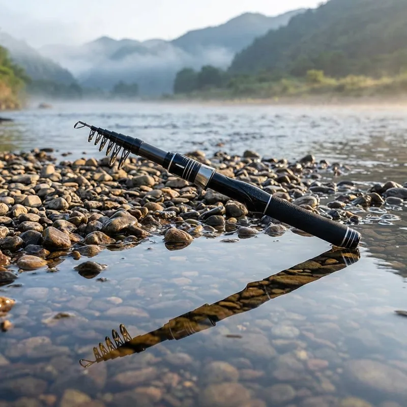 Ultraleichte Teleskop-Kohlefas – Fishing Rod Travel Bewertung und Preis