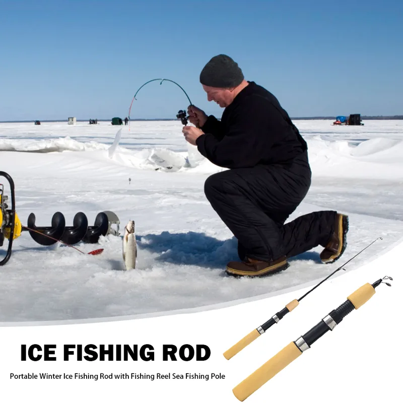 Eisfischrute Tragbare Spinnrut – Fishing Rod Ice Bewertung und Preis