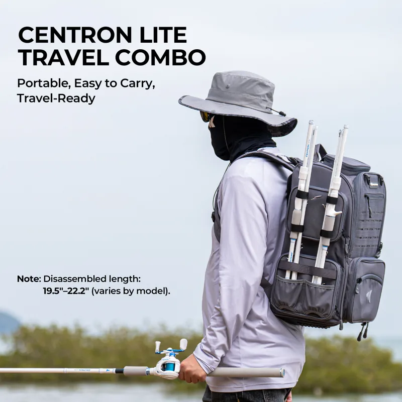 KastKing Centron Lite Reise-An – Fishing Rod Combo Bewertung und Preis