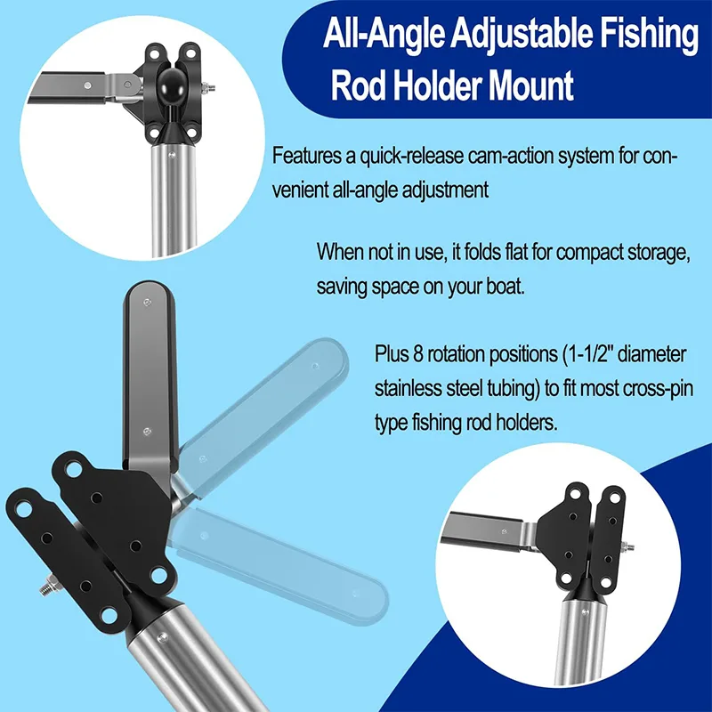 Allwinkelverstellbare Angelrut – Fishing Rod Holder Bewertung und Preis