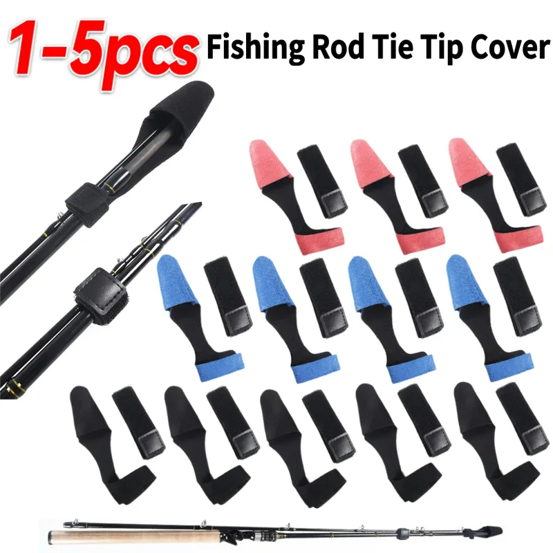 1-5PCS Angelrute Krawatte Spit – Fishing Rod Case Bewertung und Preis