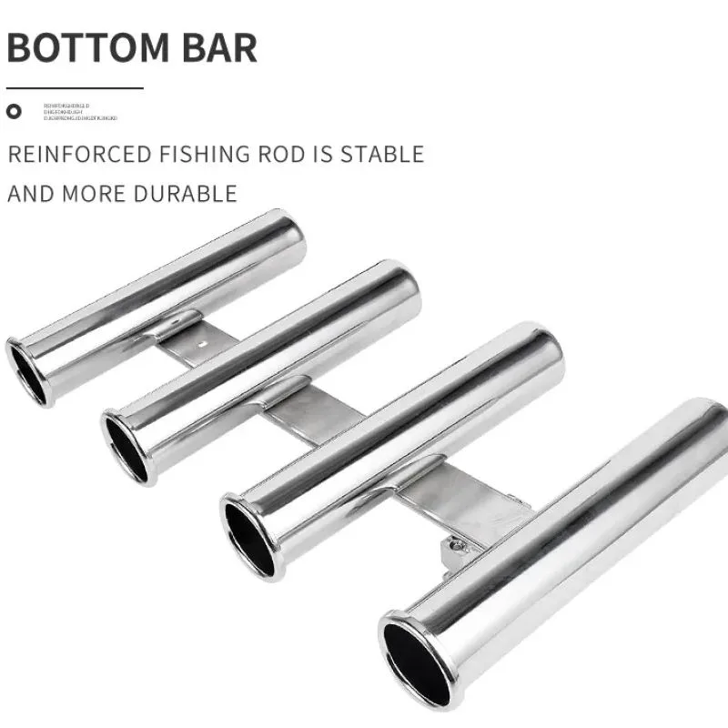 Edelstahl 4-Röhren-Rutenhalter – Fishing Rod Rack Bewertung und Preis