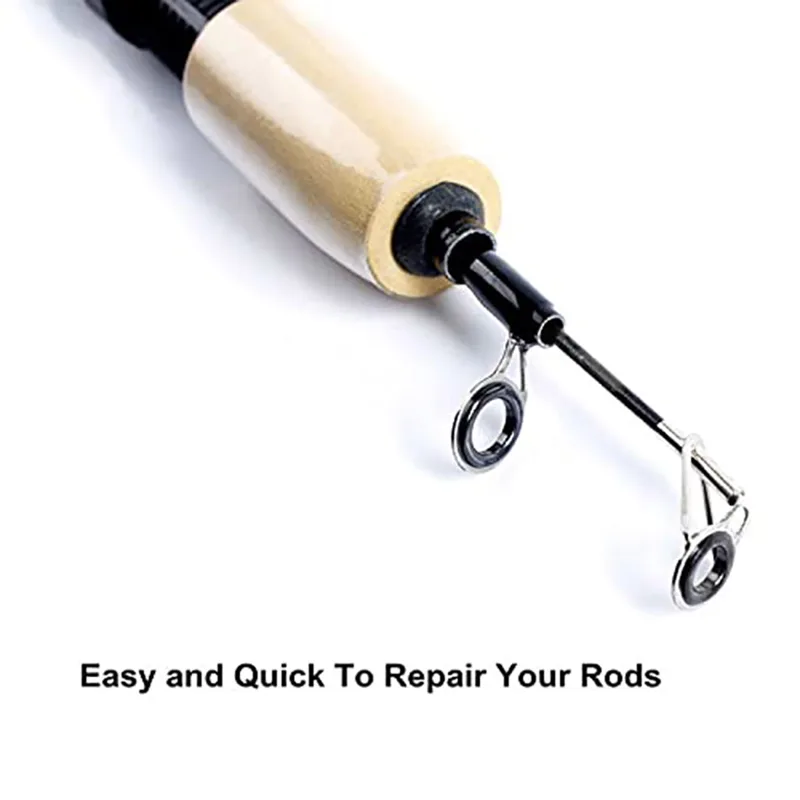 Edelstahl-Angelruten-Spitzenfü – Fishing Rod Guide Replacement Bewertung und Preis