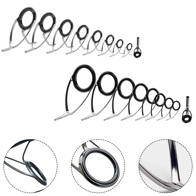 9-teiliges Angelrutenführung,  – Fishing Rod Repair Kit Bewertung und Preis