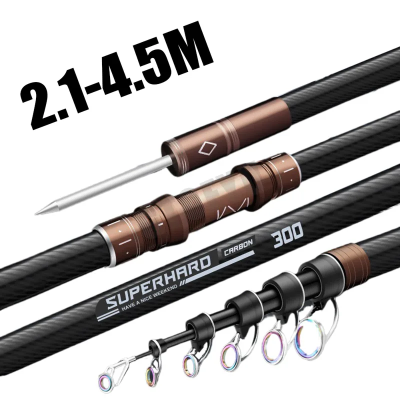 2,1M 2,7M 3,6M 4,2M 4,5M Teles – Fishing Rod Surf Bewertung und Preis