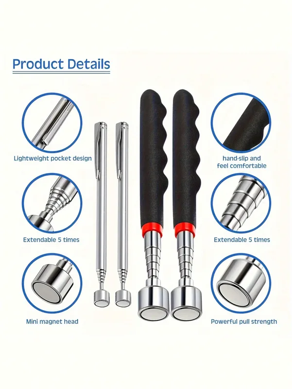 Einziehbares Magnet-Pickup-Wer – Fishing Rod Telescopic Bewertung und Preis