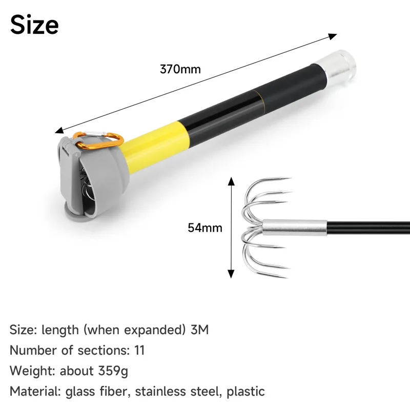 SANLIKE 7-Klauen-Tintenfischha – Fishing Rod Carbon Fiber Bewertung und Preis