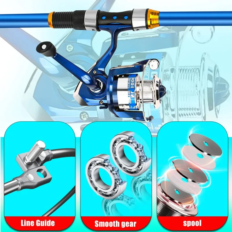 2,1–3,6 m Teleskop-Angelruten- – Fishing Rod Carbon Fiber Bewertung und Preis