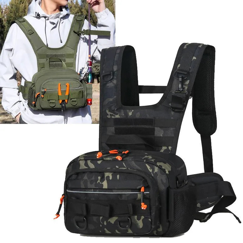 Männer Brust Tasche Taktische  – Fishing Rod Holder Bewertung und Preis