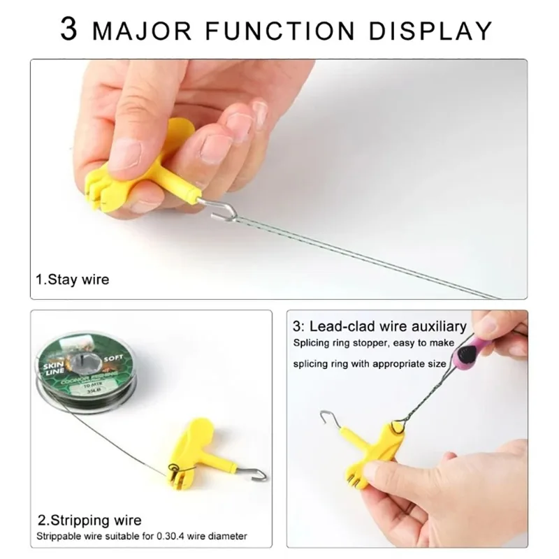1Pcs Neue 3 In 1 Karpfen Angel – Fishing Rod Building Kit Bewertung und Preis