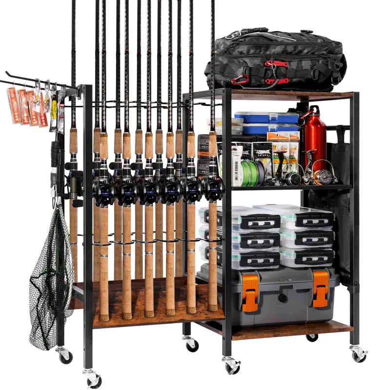 Angelrutenhalter, Angelruten-A – Fishing Rod Rack Bewertung und Preis