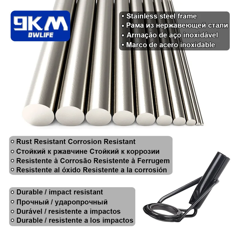 5 Stücke Angelrute Spitze Führ – Fishing Rod Tip Replacement Bewertung und Preis